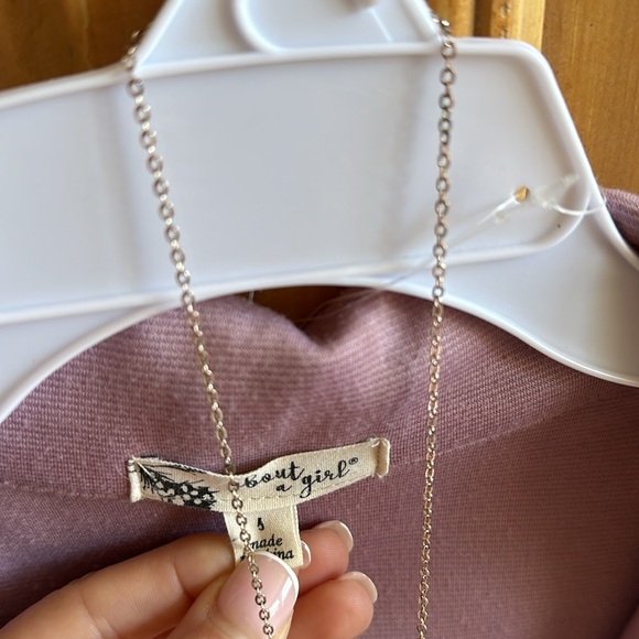 Light purple blazer. Size S. Accessory included. - Picture 4 of 4